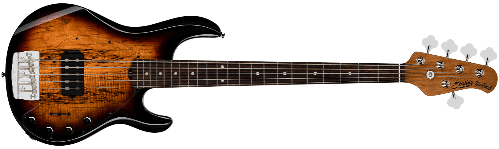 【9808】Sterling by MUSICMAN RAY35 ナチュラル StingRay 5 Ray35 Maple Top | Basses | Sterling by Music Man