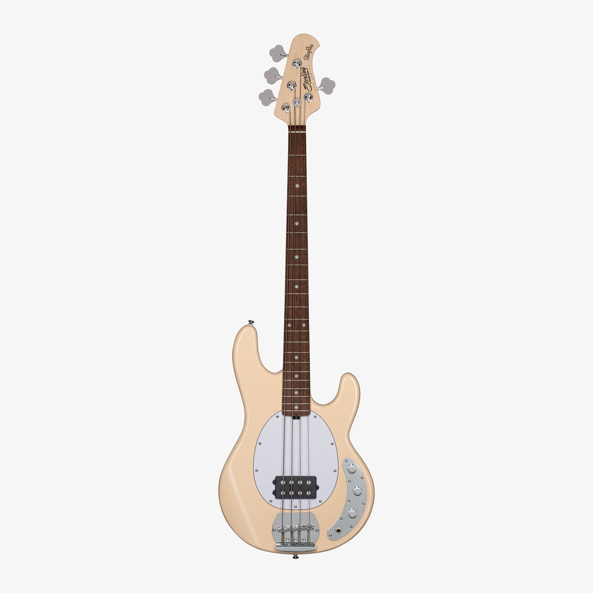 ベース Sterling by MUSICMAN S.U.B. Series Ray4 Sterling By Music Man Ray4 Stingray Bass - Vintage Cream