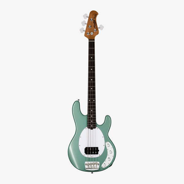 Ray34 BK×WH Stingray Sterling Musicman ST-RAY34-DGR-R2-FRONT-