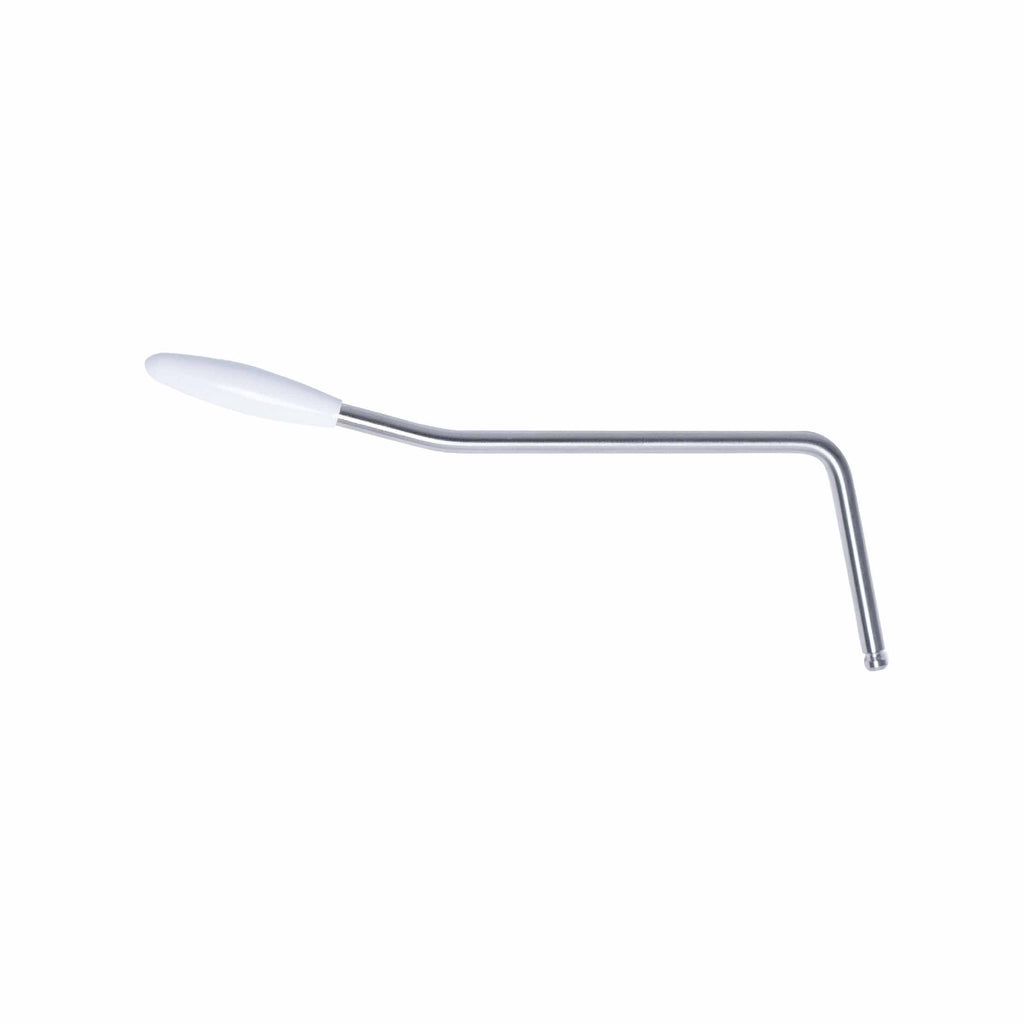 Chrome w/ White Tip Tremolo Arm Part.