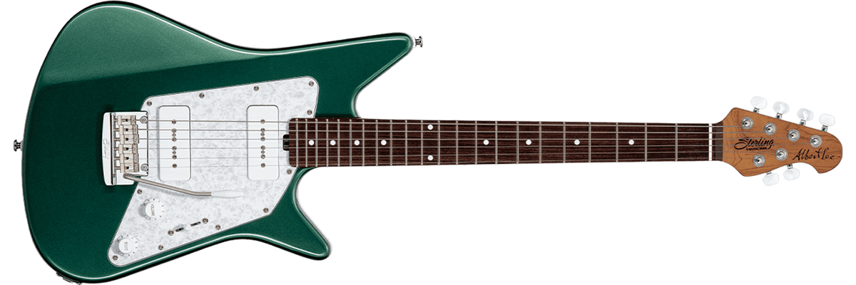 Albert Lee P90 Guitars Sterling by Music Man