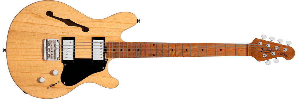 Valentine Chambered JV60C Guitars Sterling by Music Man
