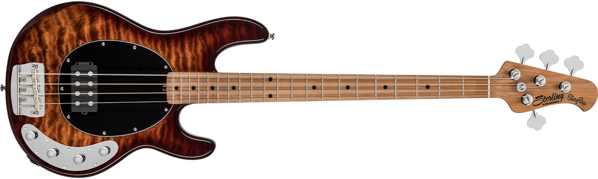 StingRay RAY34QM - Sterling by Music Man